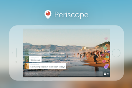 Видеосервису Periscope исполнился один год